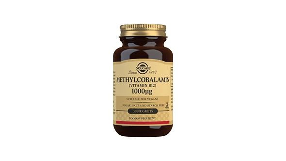 Solgar Methylcobalamin (Vitamin B12) 1000 µg Nuggets